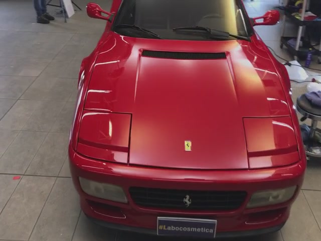 Ferrari 512 tr - post lucidatura e coating